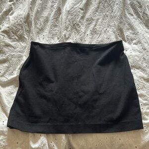 perfect black mini skirt